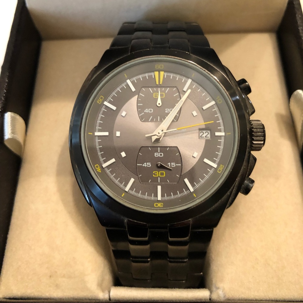 Eddie Bauer Men’s Stainless Steel Watch